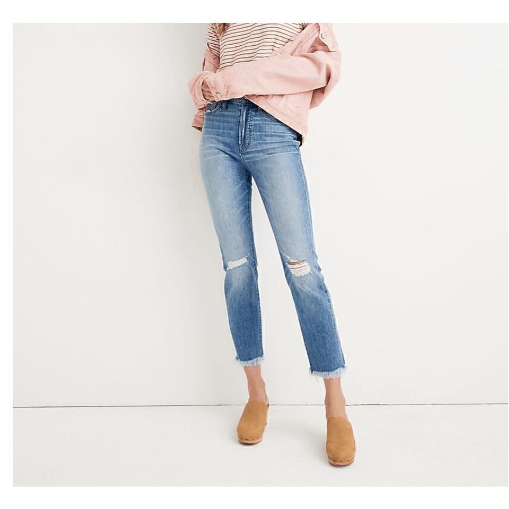 Madewell The Perfect Vintage Jean in Parnell Wash: Comfort Stretch Edition 27
